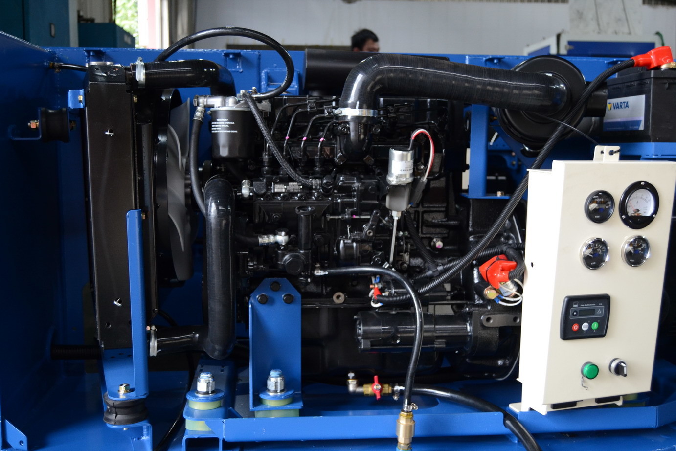 15kw 460V Generator 3 Phases Kubota V2203 Clip On Genset For Reefer Container