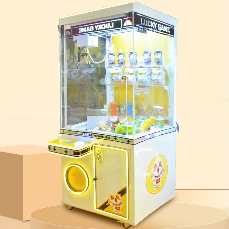 Dreamland New coin operated catcher metal cabinet arcade gift toys grabber crane claw game machine