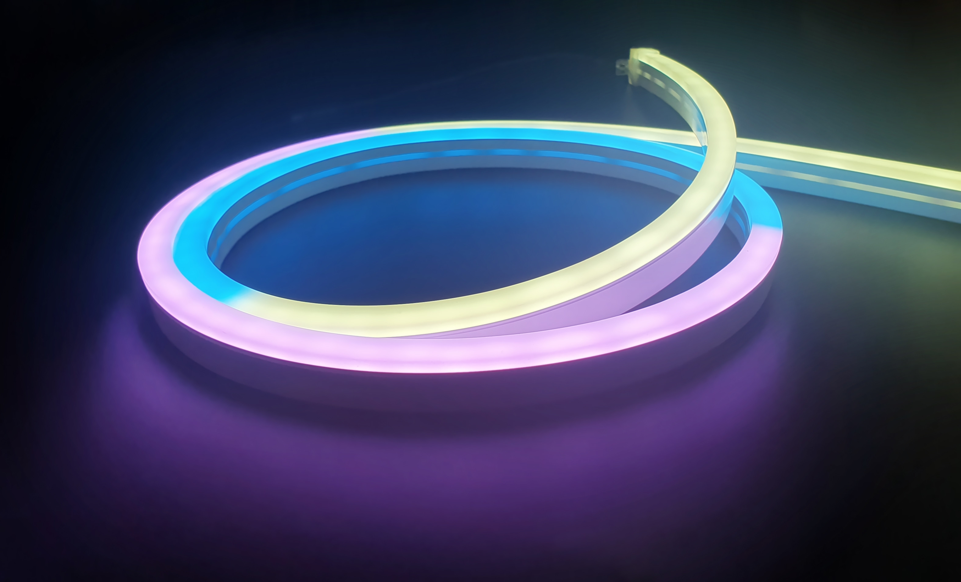 24V LED Neon Flex RGBW Neon Flexible Strip Light DMX512 SPI Control