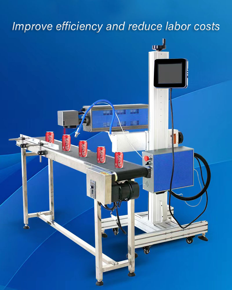 Metal Plastic Jewelry Laser Engraving and Coding Machine with Air-cooled Cooling System
