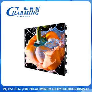 China Support Pre-Maintenance Customization P4/P5/P6.67/P8/P10 Outdoor Display Screen 45/50W  4Pcs Quality Material on sale