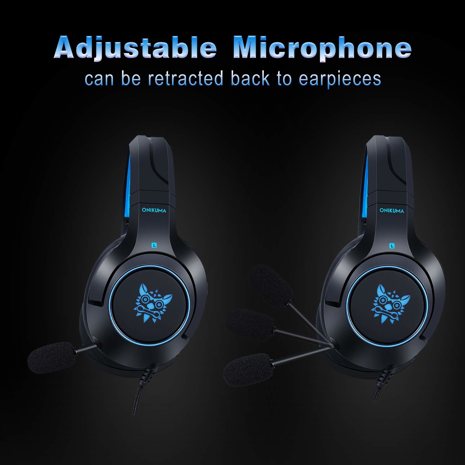 2.2m Onikuma K9 Gaming Headset with Microphone