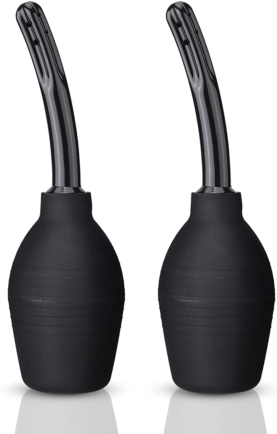 Douche for Enema Bulb Private Vaginal Douche Enema Cleaner Medical Douche Bulb for Men Women Comfortable, 310 ml, Black
