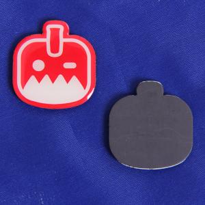  fantastic new design fridge magnet badge, soft magnet printing gift badge Manufactures
