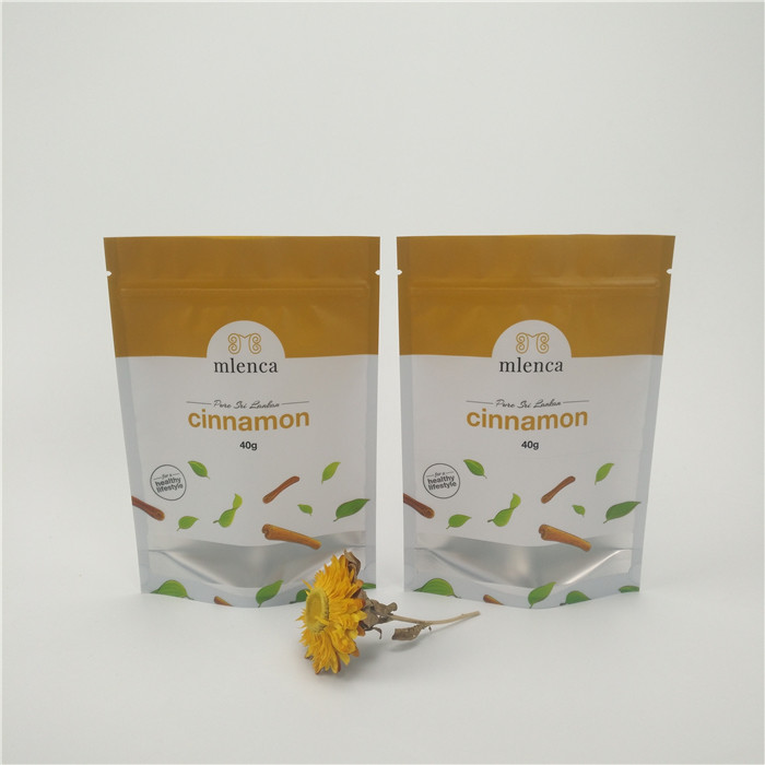 Matte PET/PE Zipper Food Doypack With Accpeted Custom Logo