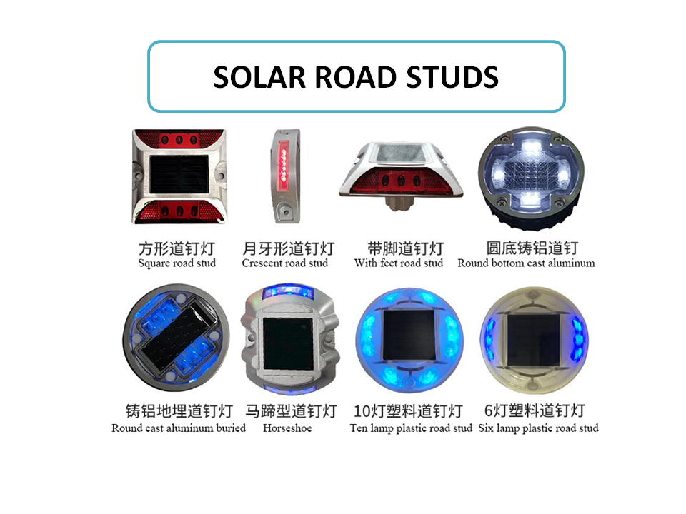 Green LED Aluminium Road Stud Cat Eye Reflector 104*123*23mm for Night Visibility