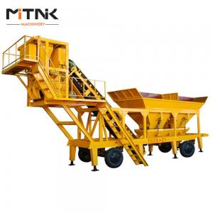 China 25m3/h Mobile concrete batching plant for sale,mobile concrete plant price on sale