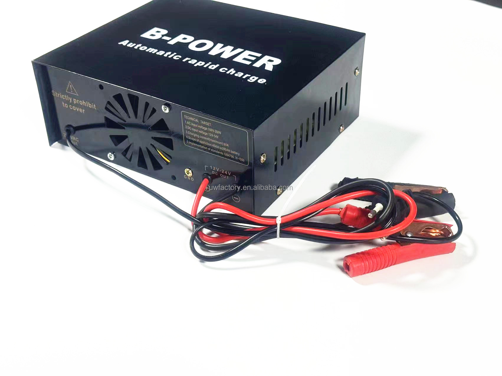 Power Supply Adapter 12V 24V/10A Intelligent Car Battery Charger Pulse Repair Universal AGM GEL VRLA Lead Acid Battery