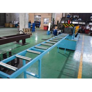 PLC Control 20 Stations CZ Purlin Roll Forming Machine With 12-15m / Min Speed