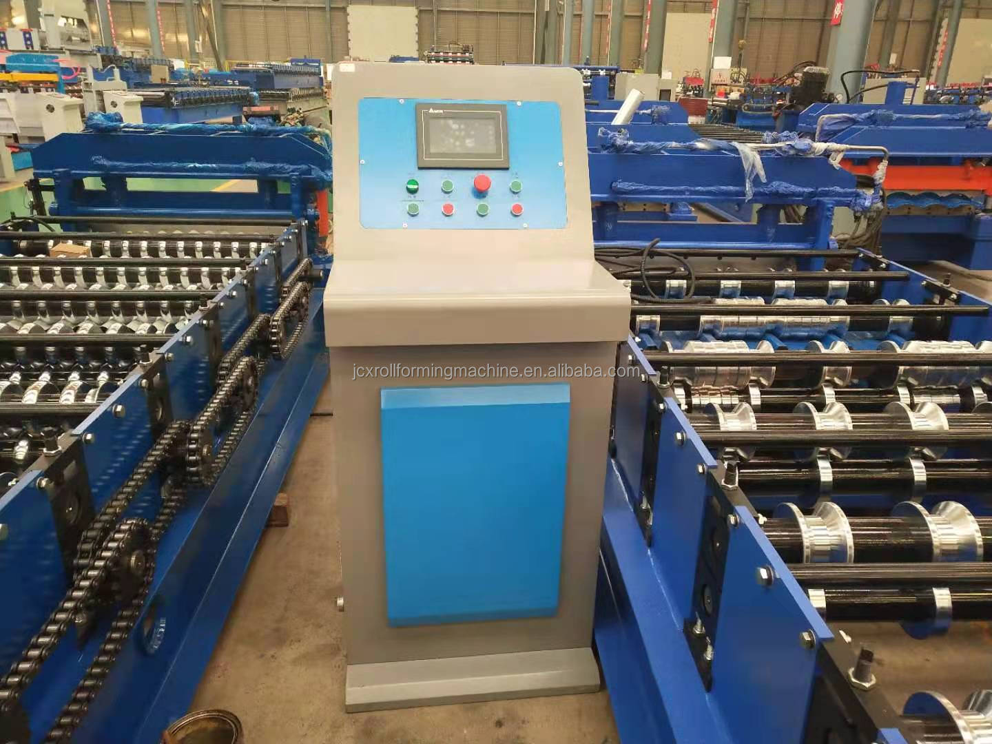 Double layer roll forming machine