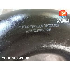 ASTM A234 WPB Carbon Steel Buttweld Pipe Fittings Elbow , Codos