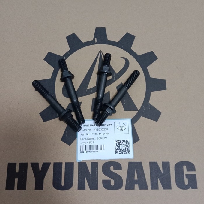Bolt 6745-11-5170 6745115170 6732-11-5860 6732115860 For SAA6D114E