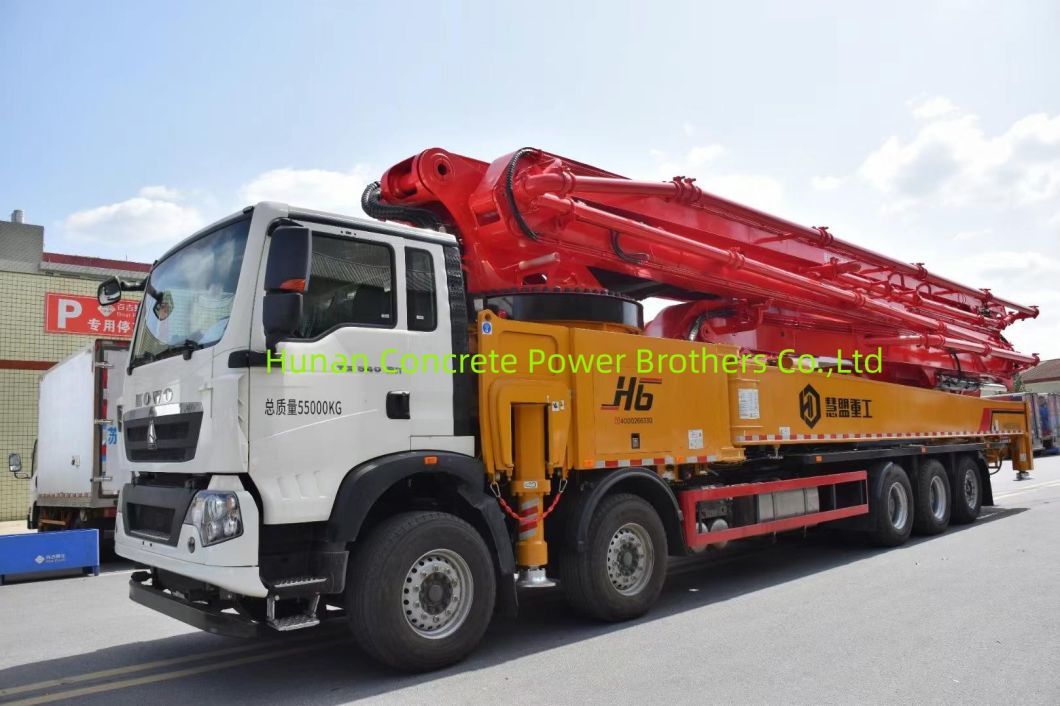 New 75m Concrete Pump Truck Truck Mounted Pump