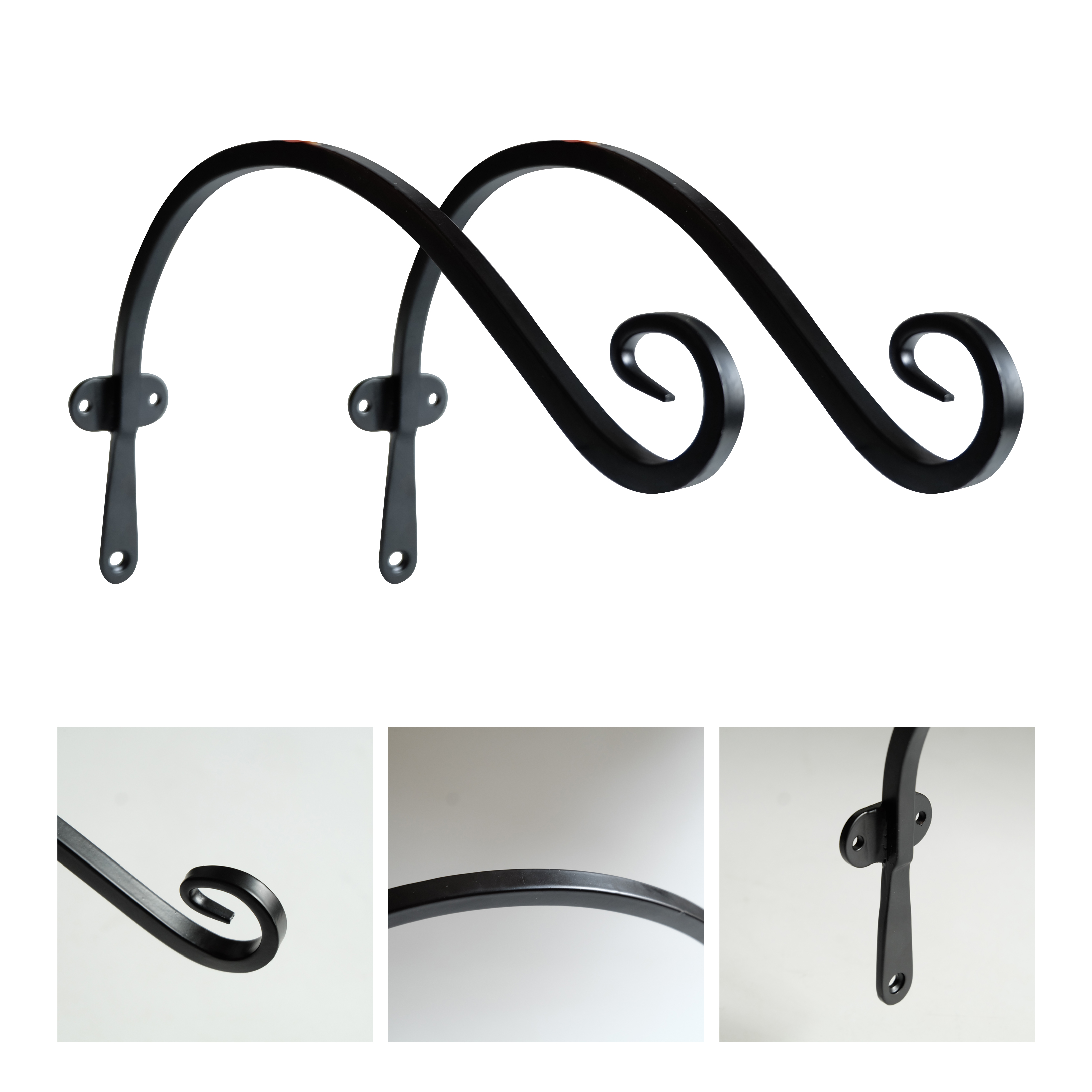Surealong macrame hanging plant bracket for plant hangers powder coating for support