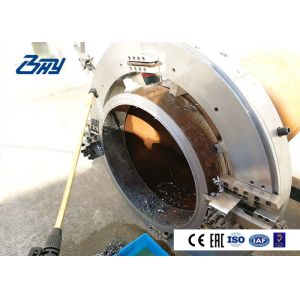  Hydraulic Portable Pipe Cutting and Beveling Machine 48&quot; - 60&quot; Processing Range Manufactures