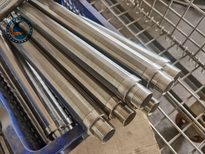 Ce Stainless Steel 316l Profile Wedge Wire Screen Pipe
