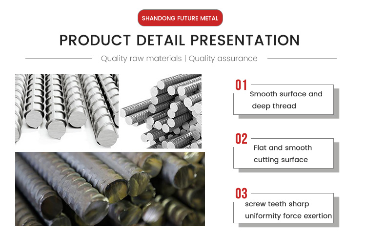 HRB400E HRB500 Carbon Steel Deformed Rebar 10mm for Building Reinforcement Service