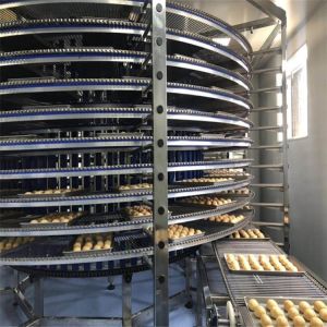 Bakery Spiral Cooling Tower System For Automated Production Line