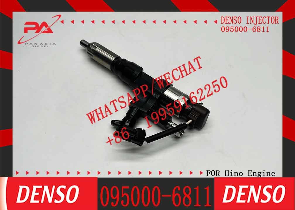 High Quality Common Rail Injector 095000-6811 095000-6812 095000-6813 For 23670-E0201 23670-E0202 23670-E0203