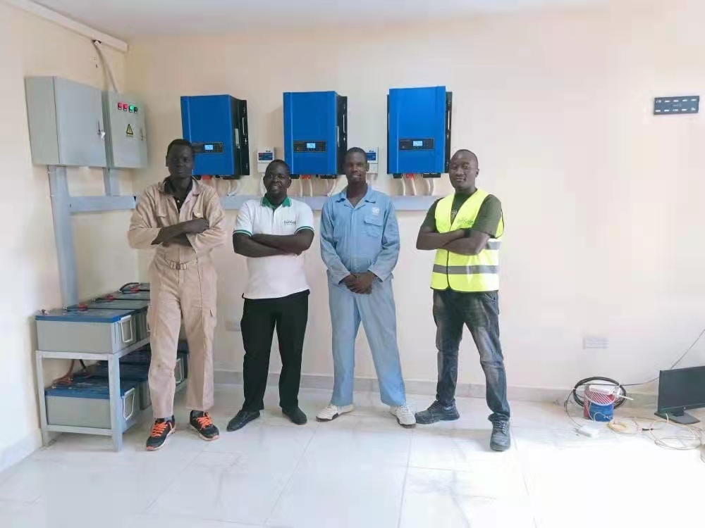 Off Grid Solar Power Inverter 48VDC Home Solar Power System 12KW