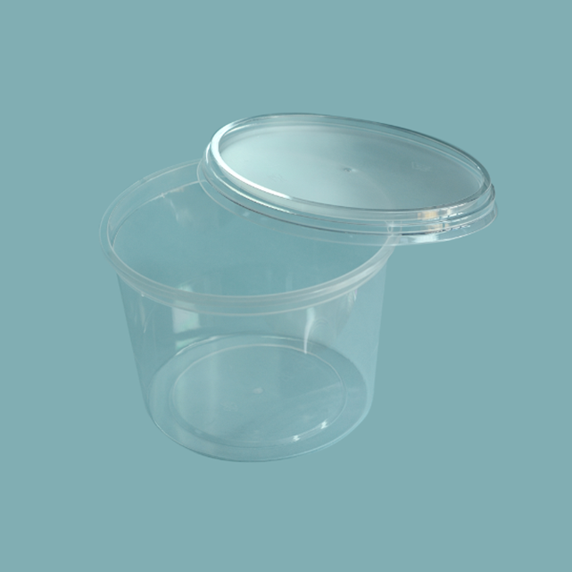 Food Grade Pp Custom Logo Cup for Ice Cream Empty Cup With Cover For Milk Packaging