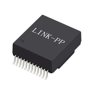 China LP42430ANL 10/100 BASE-T 24 Pin Single Port Ethernet Lan Transformer Modules on sale