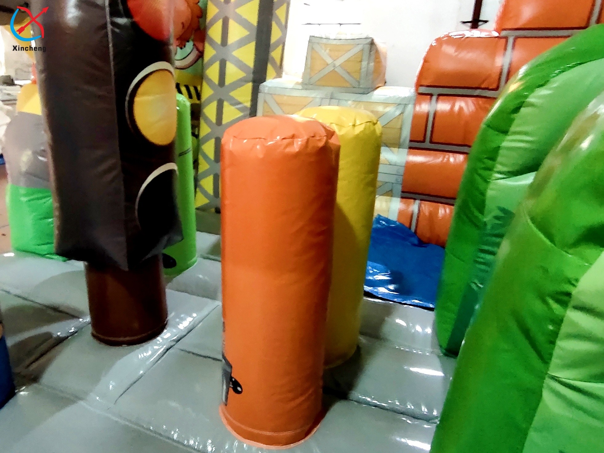 Factory New Design Children's Bouncy Castle Air Bounce House Slide Inflatable Slide