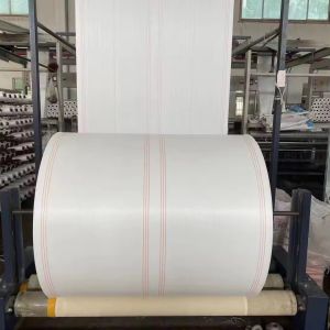 FIBC Sack PP Woven Laminated Fabric Roll 50-300GSM UV Protection Customized