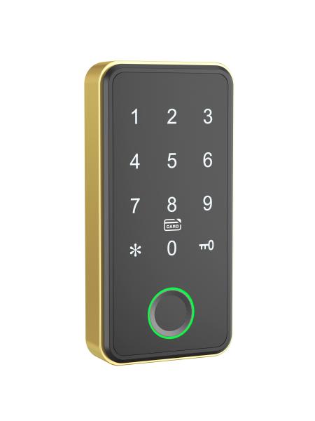 4 AA Batteries Bluetooth 5.0 Smart Fingerprint Cabinet Lock 50 Fingerprint