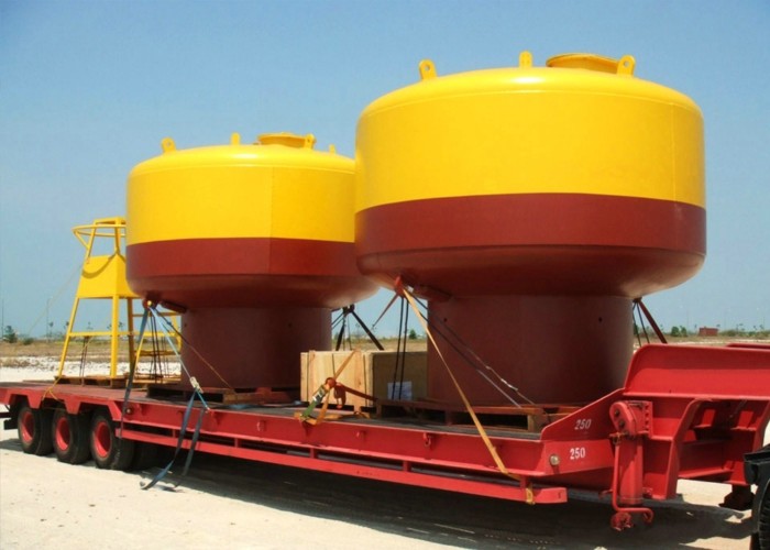 Pendant Floating Offshore Steel Mooring Buoy With Higher Loading Capacity