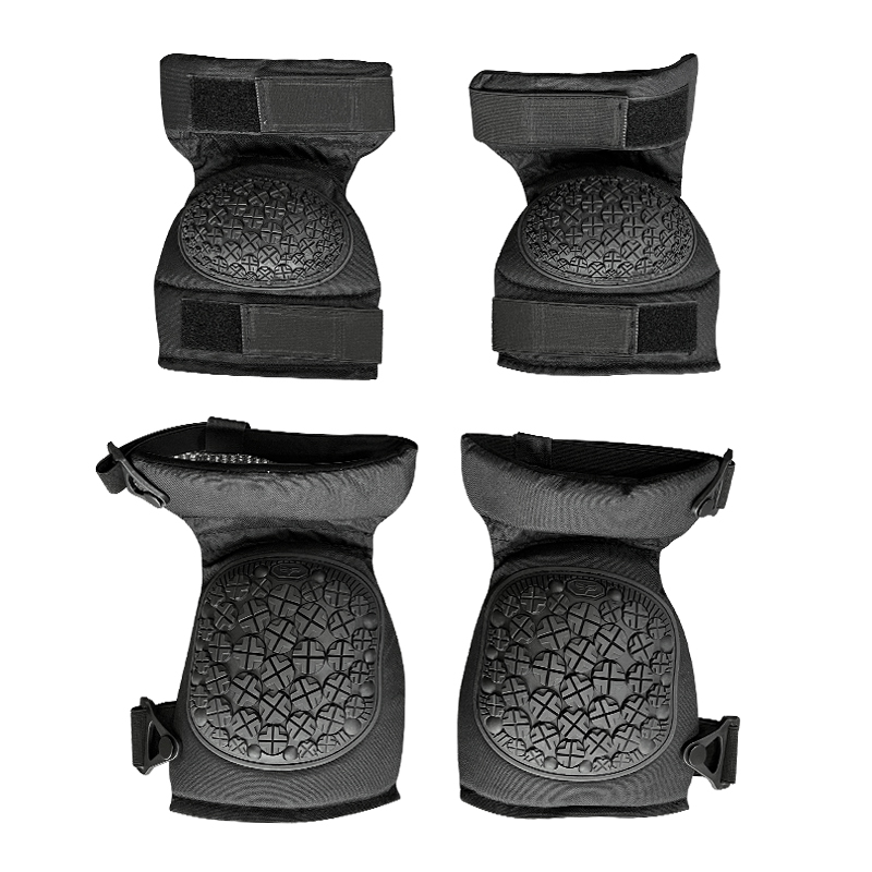 Flexible Hard Shell Knee and Elbow Pads for Outdoor Sports Performance Enhancement