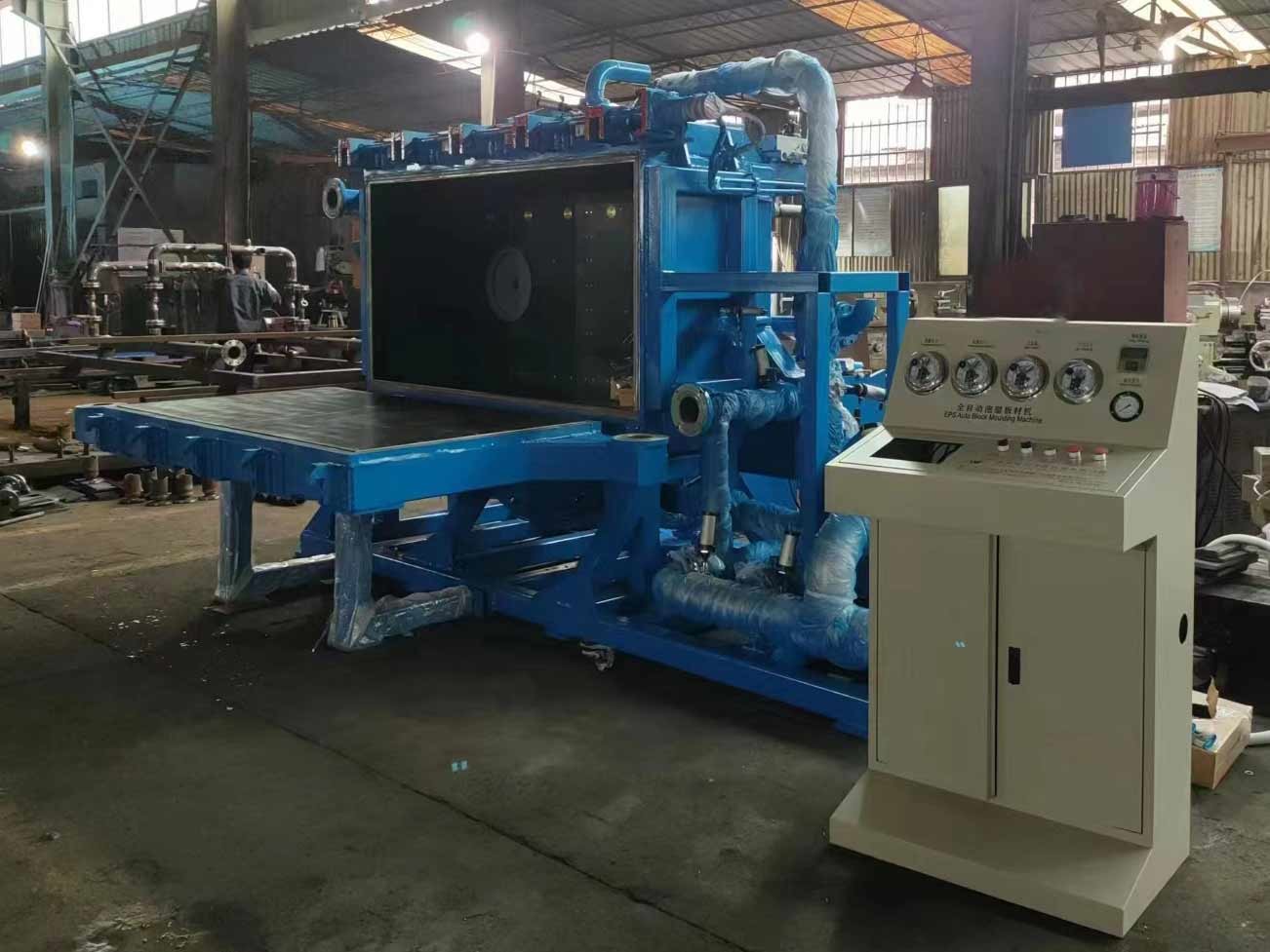 1.2m Polystyrene Sheet EPS Block Moulding Machine PLC Control