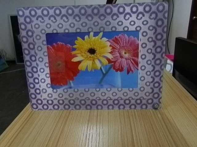 PLASTIC LENTICULAR fly-eye lens 3d photo frame 360 3d fly eye photo frames for home decor