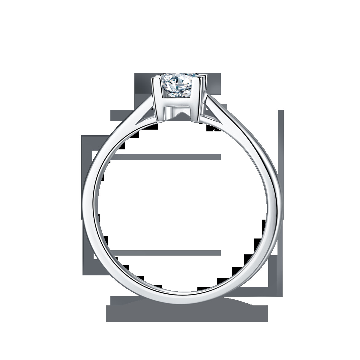 Unique S925 East West Setting Women Emerald Cut Moissanite Modern Wedding Engagement Ring Anniversary CZ Rings