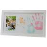 Buy cheap Lovely Wooden Baby Hand And Footprint Photo Frame For Bedroom Decoration from wholesalers