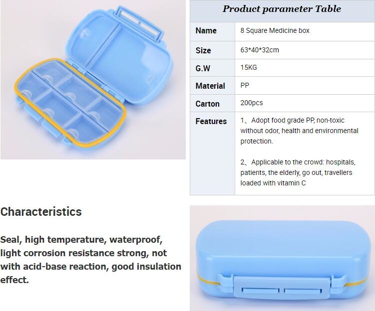 Portable Creative style foldable travel plastic cup with pill case, Random color creative travel cup with pill case for