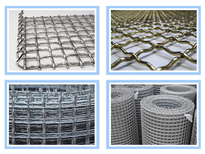 Customized Crimped Wire Mesh For Mining , Durable Stainless Woven Wire Mesh