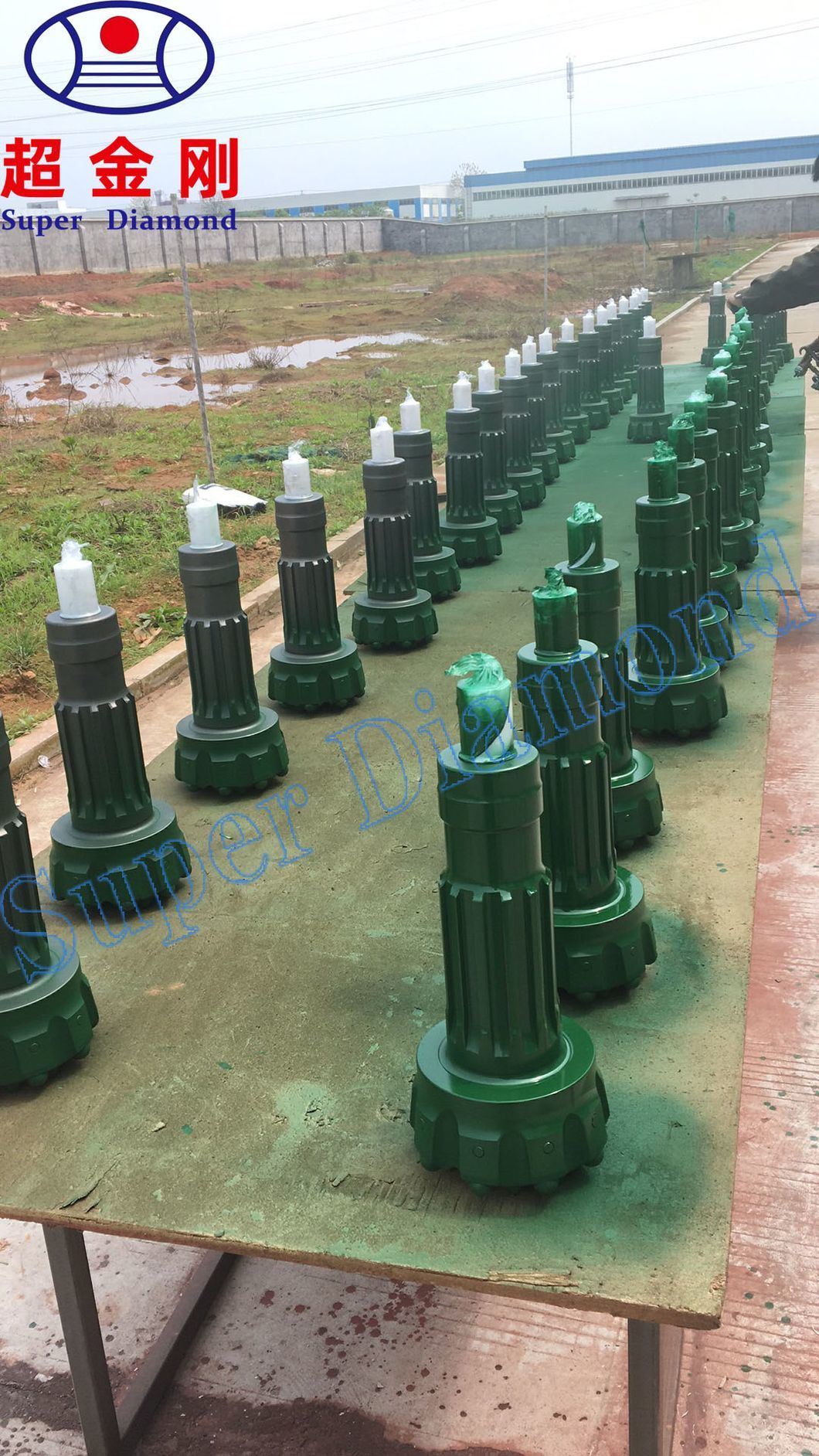 High Quality DHD Cop Series High Air Pressure DTH Hammer Bits with Foot Valve or Without Foot Valve