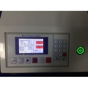 Constant Temperature Accuracy Liquid Crystal Plastic Melt Flow Index Tester