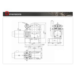 Seamless Structural Electromagnetic Geared Traction Machine 800 KG