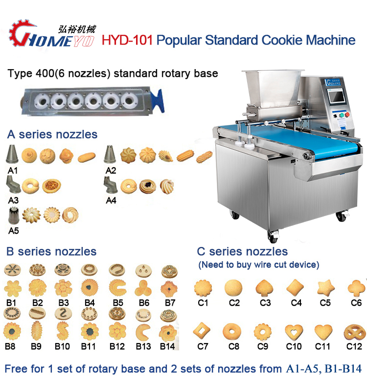 Flower Shape Small Scale Biscuit Hard Cookies Cutter Making Machine with 220V Voltage