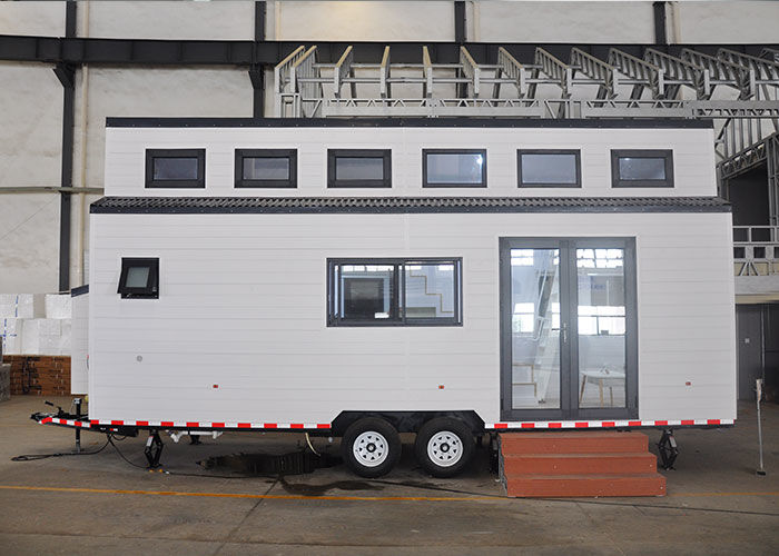 Tiny House On Wheels Ready To Live In Prefab Mobile Home With Solar Panels