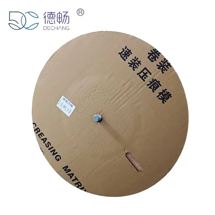 Die cutting creasing matrix 0.4 x 1.3 mm in coil Creasing Matrix Roll For Box Making