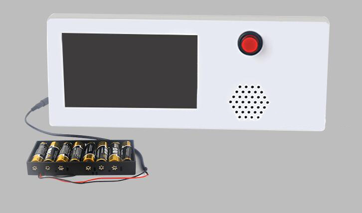 4.3 inch PVC Shell LCD video shelf talker,Digital Advertising Video player for retails