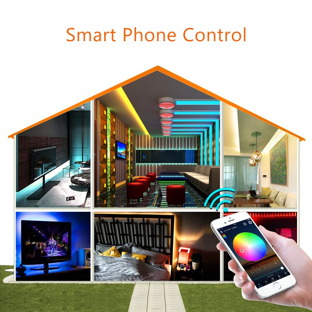 Glomarket Smart WiFi Wall Socket with USB 2 plug outlets Remote Control Smart Life/Tuya APP Remote Timer Setting