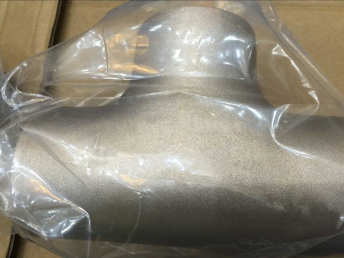UNS C71500 Copper Nickel Steel Pipe Tee Sch 40 Butt Weld ASME B16.9
