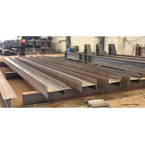 China Custom Welded H Beam Structural Steel Q235B Q355B ASTM A36 on sale