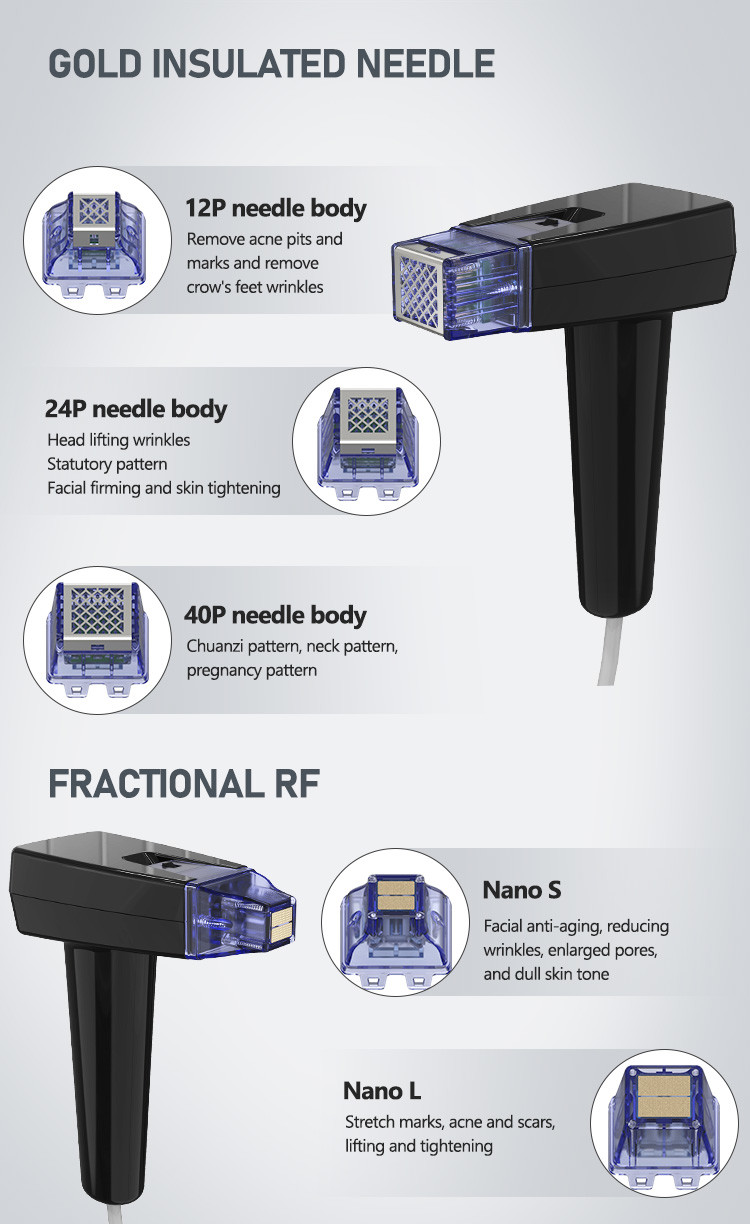 Professional Microneedling Machine For Face Lips And Neck With 40 Needles