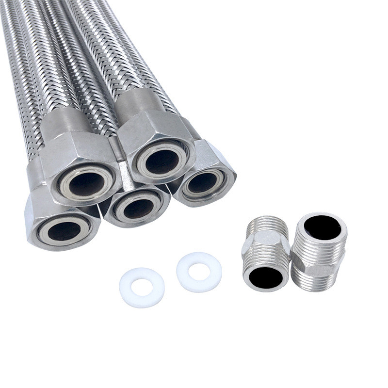 3-12mm Metal Stainless Steel Braided Hose Processing Thread Type