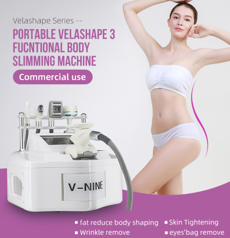 Liposuction Portable 100KPA 5MHz Vacuum Slimming Machine